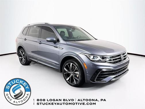 Platinum Gray Metallic 2022 Volkswagen Tiguan 2.0T SEL R-Line 4MOTION SUV