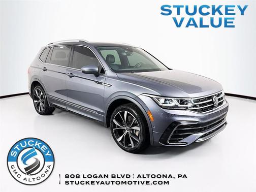 Platinum Gray Metallic 2022 Volkswagen Tiguan 2.0T SEL R-Line 4MOTION