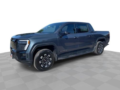 Blue 2026 GMC Sierra EV Extended Range Elevation