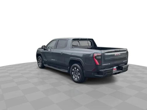 Blue 2026 GMC Sierra EV Extended Range Elevation