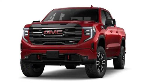 Red 2026 GMC Sierra 1500 AT4