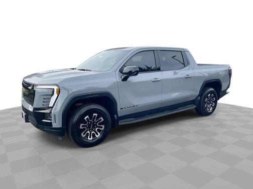 Gray 2026 GMC Sierra EV Extended Range Elevation