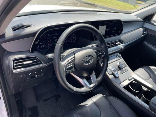 White 2021 Hyundai PALISADE SEL