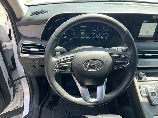 White 2021 Hyundai PALISADE SEL