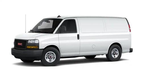 White 2026 GMC Savana 3500 Work Van