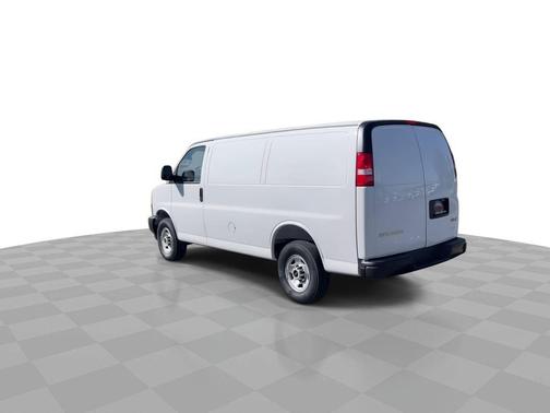 White 2026 GMC Savana 3500 3500 Regular Wheelbase, Work Van, RWD