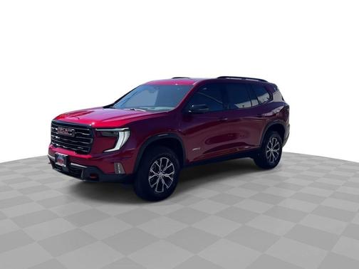 Red 2026 GMC Acadia AT4 AWD