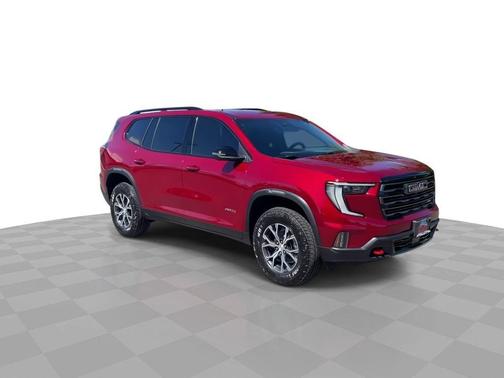 Red 2026 GMC Acadia AT4 AWD