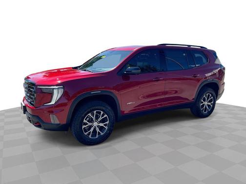 Red 2026 GMC Acadia AT4 AWD