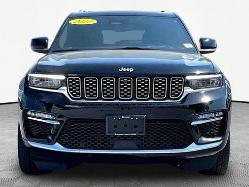 Black 2022 Jeep Grand Cherokee 4xe Summit