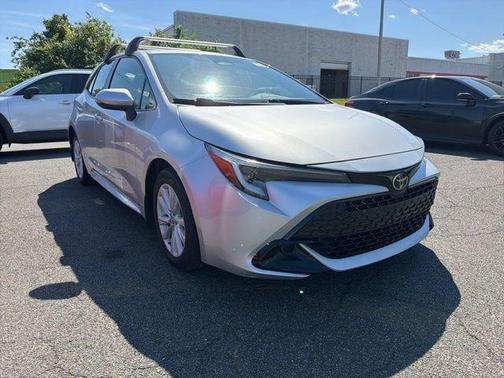 Silver 2023 Toyota Corolla Hatchback SE