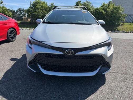 Silver 2023 Toyota Corolla Hatchback SE