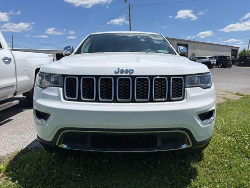White 2017 Jeep Grand Cherokee Limited