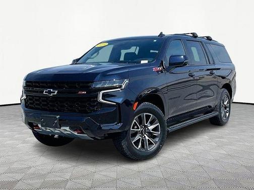 Blue 2023 Chevrolet Suburban Z71