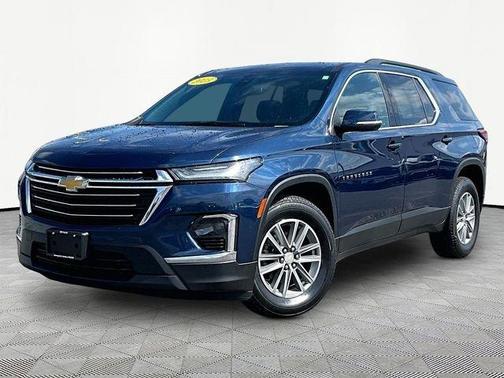 Blue 2023 Chevrolet Traverse LT Cloth