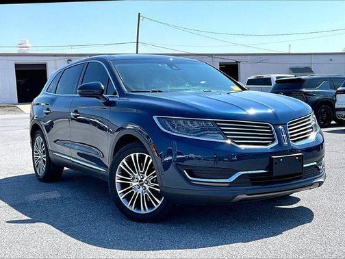 Blue 2017 Lincoln MKX Reserve