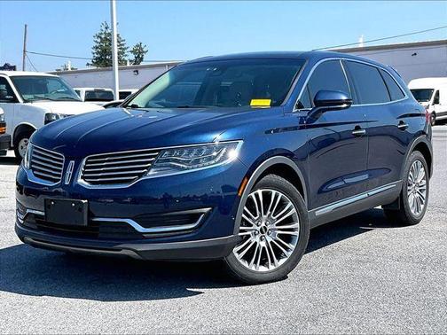 Blue 2017 Lincoln MKX Reserve