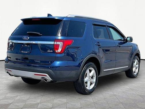 Blue 2017 Ford Explorer XLT