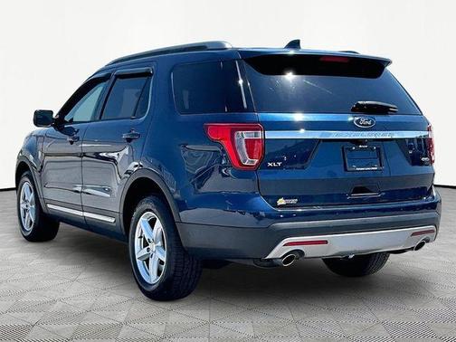 Blue 2017 Ford Explorer XLT