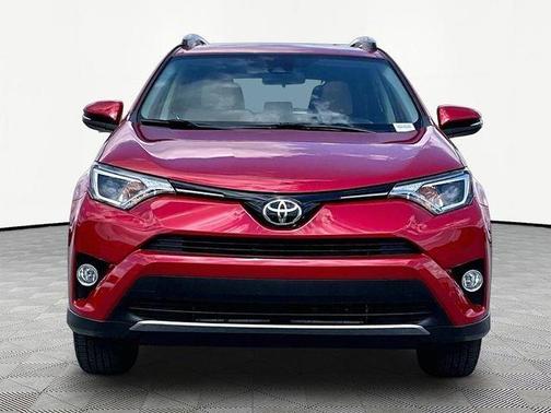 Red 2017 Toyota RAV4 XLE