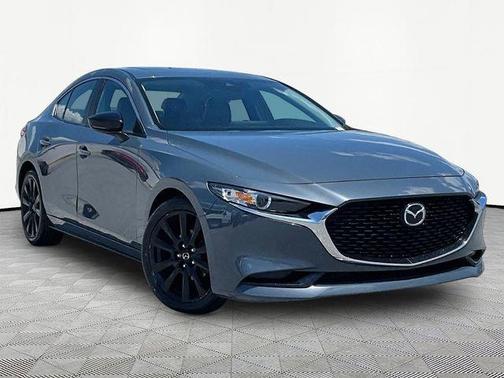 Polymetal Gray Metallic 2023 Mazda Mazda3 2.5 S Carbon Edition