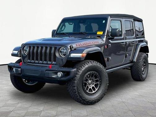 Gray 2022 Jeep Wrangler Unlimited Rubicon