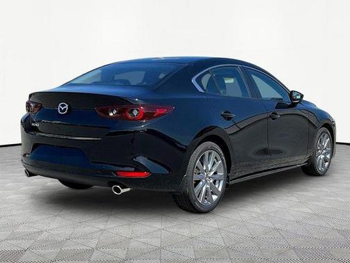 Jet Black Mica 2026 Mazda Mazda3 FWD w/Preferred Package