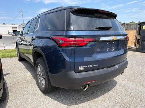 Blue 2023 Chevrolet Traverse LT Cloth