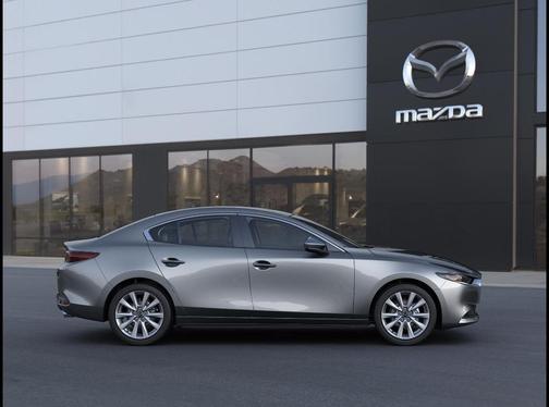 Machine Gray Metallic 2026 Mazda Mazda3 FWD w/Preferred Package