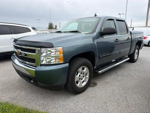 Blue 2008 Chevrolet Silverado 1500 LT Crew Cab
