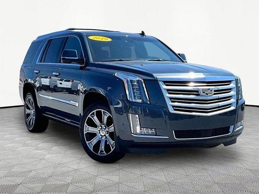 Gray 2019 Cadillac Escalade Platinum