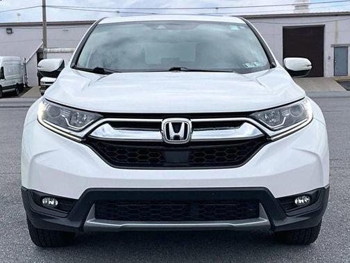 White 2018 Honda CR-V EX-L