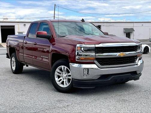 Red 2017 Chevrolet Silverado 1500 1LT