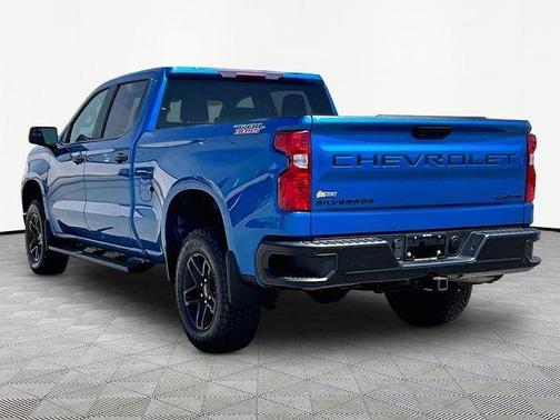 Blue 2022 Chevrolet Silverado 1500 Custom Trail Boss