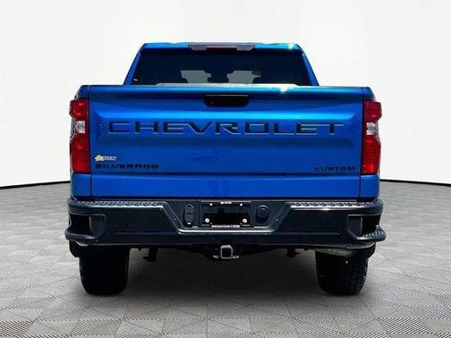 Blue 2022 Chevrolet Silverado 1500 Custom Trail Boss