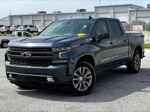 Blue 2024 Chevrolet Silverado 1500 Custom Trail Boss