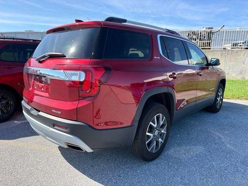 Red 2023 GMC Acadia SLE
