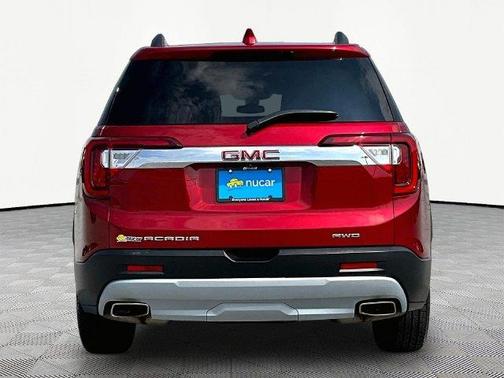 Red 2023 GMC Acadia SLE