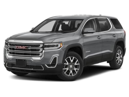 Red 2023 GMC Acadia SLE