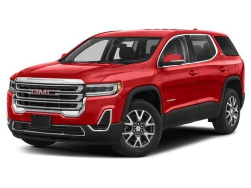 Red 2023 GMC Acadia SLE