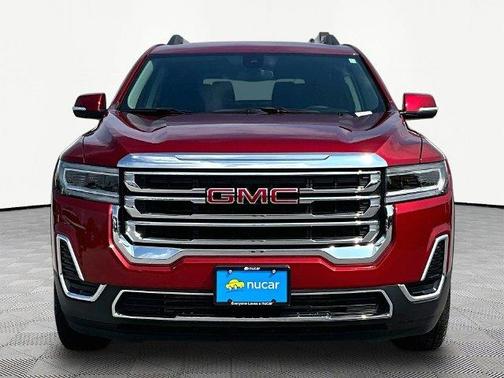 Red 2023 GMC Acadia SLE