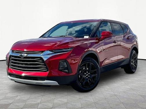 Red 2021 Chevrolet Blazer 1LT