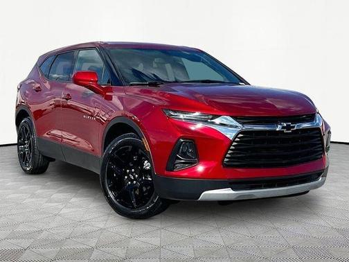 Red 2021 Chevrolet Blazer 1LT