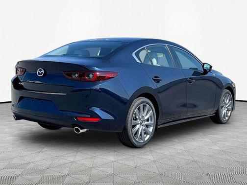 Deep Crystal Blue Mica 2026 Mazda Mazda3 FWD w/Preferred Package