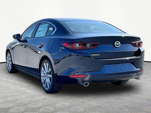 Deep Crystal Blue Mica 2026 Mazda Mazda3 FWD w/Preferred Package