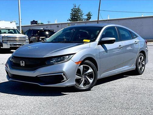Silver 2019 Honda Civic LX