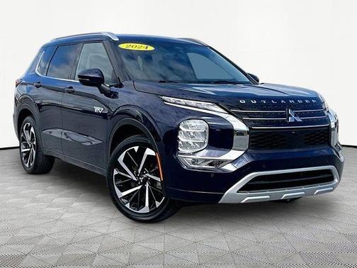 Blue 2024 Mitsubishi Outlander PHEV SEL