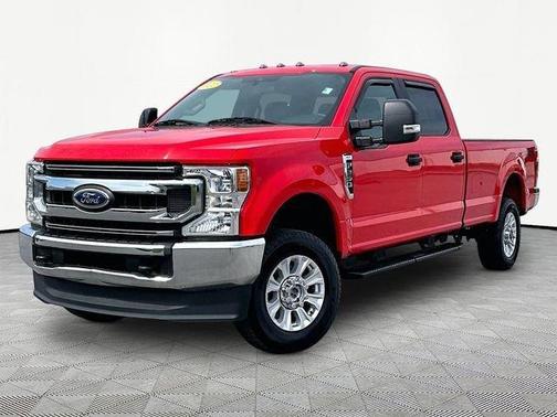 Red 2022 Ford F-250 XLT