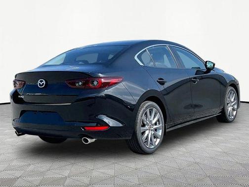 Jet Black Mica 2026 Mazda Mazda3 FWD w/Preferred Package