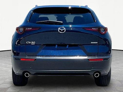 Deep Crystal Blue Mica 2026 Mazda CX-30 Preferred